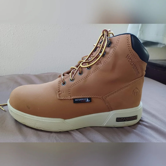 A NWOT - Wolverine Mens Kickstart Waterproof 6 inch Construction Boot - Picture 7 of 13